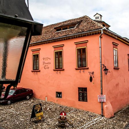 La Teo Pensiune Si Pivnita Sighişoara Exterior foto